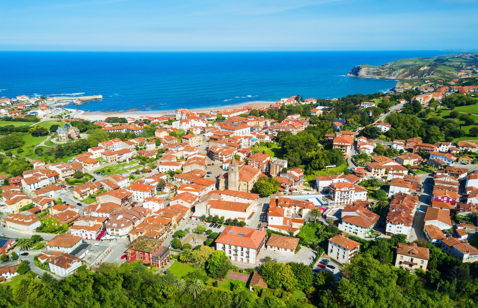 Pueblo Comillas en Cantabria